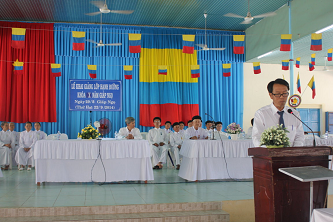 Cao Dai Tay Ninh Church holds an opening ceremony of the 10th  religious training course 2014